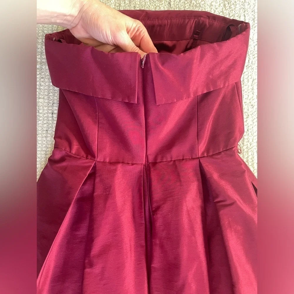 WHBM Red Formal Dress Size 00 - Picture 8 of 15